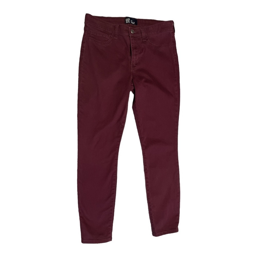 Gap Denim Favorite Jegging Dark Purple Skinny Size 6/28